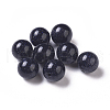 Synthetic Blue Goldstone Beads G-L533-19-1