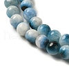 Natural Blue Ice Glacierite Stone Beads Strands G-G078-A01-05-3