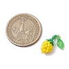 Glass Seed Beaded Rose Pendants PALLOY-MZ00627-01-2