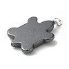 Synthetic Non-Magnetic Hematite Pendants G-E611-01P-2