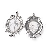 Natural Howlite Big Pendants G-P496-01P-22-2
