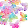  18Pcs 9 Colors Transparent Resin Pendants RESI-TA0002-03-3