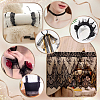 40M Nylon Elastic Double Edged Picot Lace Ribbons OCOR-WH0101-47A-6
