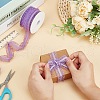 Nylon Pleated Elastic Mesh Lace Ribbon OCOR-WH0086-96C-3