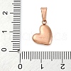 Ion Plating(IP) 304 Stainless Steel Charms STAS-I127-068RG-3