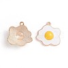 Alloy Enamel Pendants ENAM-TAC0001-15KCG-3