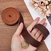 1.6M Flat AB Grade Cowhide Leather Cord AJEW-WH0007-59B-07-3