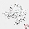 925 Sterling Silver Lobster Claw Clasps STER-G019-04-8mm-3