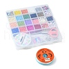DIY Beaded Earring Bracelet Necklace Making Kit DIY-YW0006-47-7