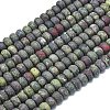 Natural Dragon Blood Beads Strands G-P575-A14-6x4mm-2