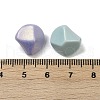 UV Plating Opauqe Acrylic Beads OACR-B031-35-3