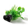 Plastic Artificial Aquatic Plants Decor DJEW-G025-01-3