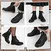 PU Leather Lace-in Boot Zipper Inserts DIY-WH0304-596A-6