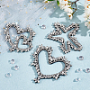 3Pcs 3 Style Felt Ornament Accessories PATC-FG0001-66-4