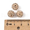 Pave Disco Ball Beads RB-A130-10mm-15-3