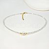 Mother's Day Jewellery Natural Freshwater Pearl & Glass Beaded Necklaces for Women AC5368-10-1