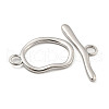 Brass Toggle Clasps KK-A223-24P-5