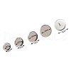 304 Stainless Steel Stud Earrings Findings STAS-CJ0001-52-2