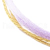 Adjustable Nylon Thread Multi-strand Bracelet Making AJEW-JB00916-05-3