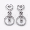 Iron Heart Split Key Rings IFIN-F151-03-15-FF-1