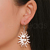 201 Stainless Steel Filigree Pendants STAS-CJ0001-206-7