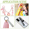 HOBBIESAY 28Pcs 14 Colors Spray Painted Alloy Spring Gate Rings FIND-HY0003-01-6