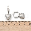 304 Stainless Steel Dangle Stud Earrings EJEW-V004-02P-5