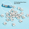   30Pcs 925 Sterling Silver Beads STER-PH0001-99B-4