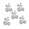 Alloy Rhinestone Pendants ALRI-C007-13P-1