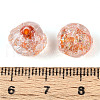 Handmade Foil Lampwork Beads FOIL-T007-01D-4