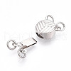 925 Sterling Silver Box Clasps STER-T008-150P-2