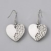 304 Stainless Steel Earring Hooks STAS-TAC0012-07P-2
