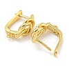 Rack Plating Brass Hoop Earring Findings EJEW-C102-24G-2