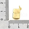 Brass Micro Pave Cubic Zirconia Pendants KK-V007-005G-02-3