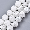 Handmade Millefiori Glass Beads Strands LK-T001-10K-1