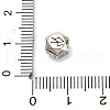 S925 Sterling Silver Beads STER-K183-03AS-02-3