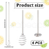 304 Stainless Steel Stirring Spoon AJEW-WH0010-32P-2