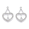 Rack Plating Alloy Pendants FIND-N005-31P-1