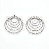 304 Stainless Steel Pendants STAS-T064-64P-1
