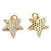 925 Sterling Silver Micro Pave Cubic Zirconia Charms STER-I010-36G-1