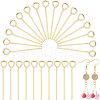 Unicraftale 304 Stainless Steel Eye Pins STAS-UN0013-29B-1