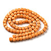 Natural Agate Beads Strands G-M422-A01-02O-3