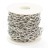 Tarnish Resistant 304 Stainless Steel Cable Chain STAS-B020-06P-4