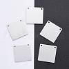 Tarnish Resistant 201 Stainless Steel Pendants STAS-S105-T614-1-16-1