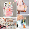 CHGCRAFT 18Pcs 9 Styles Silicone Focal Beads SIL-CA0002-87-7