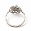 Non-Tarnish 304 Stainless Steel Hollow Out Sun Finger Ring for Women RJEW-K239-09P-2