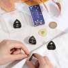 SUNNYCLUE 5Pcs 5 Styles Word Heart Planchette Enamel Pins JEWB-SC0001-42-3