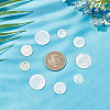 BENECREAT 240Pcs 3 Style Capiz Shell Pendants SHEL-BC0001-015-4