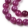 Natural Quartz Beads Strands G-R479-8mm-09-2
