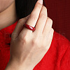 Cinnabar Finger Rings FS-WGB4F46-04-5